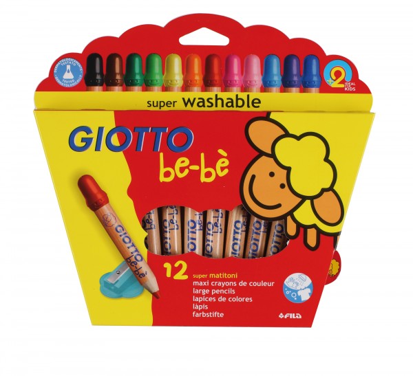 *GIOTTO be-bè 12 Super-Farbstifte