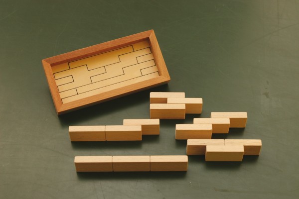 3D-Brick Set Holzsteine,