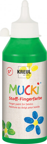 Mucki Stoff-Fingerfarbe grün  250ml