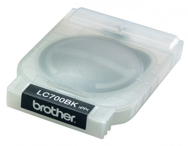Brother-Patrone LC-700 BK schwarz,