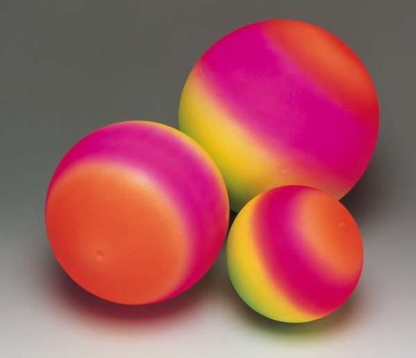 Neon-Regenbogenball 18cm