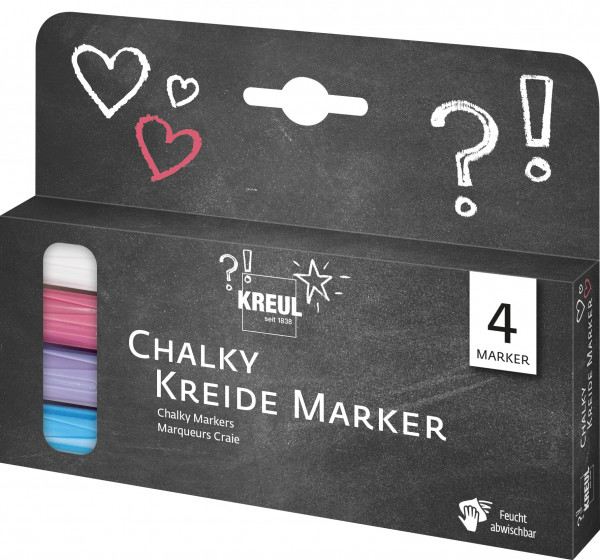 Chalky Kreidemarker 4er Set