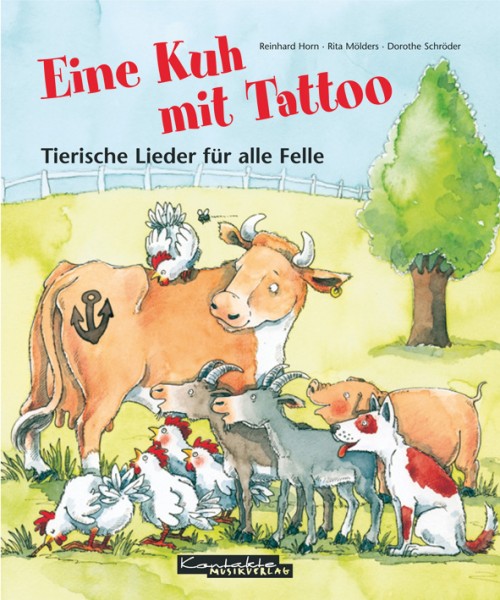 Eine Kuh mit Tattoo, Liederheft