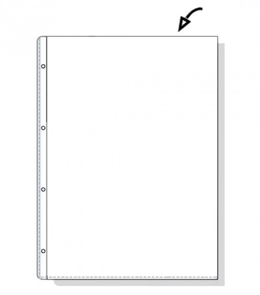 Folientasche DIN A4 - glasklar