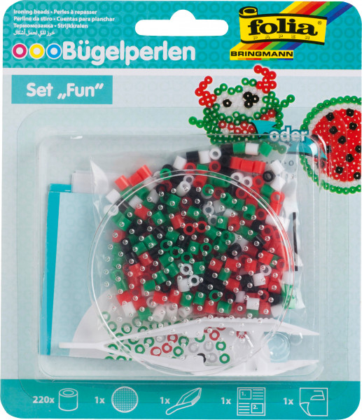 Bügelperlen Starter Set Fun (Kreis)