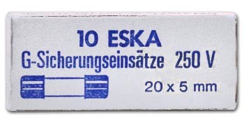 Fein-Sicherung 2,00 A / MT,