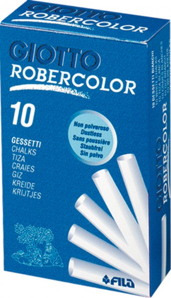 Robercolor-Kreide weiß 10 Stück