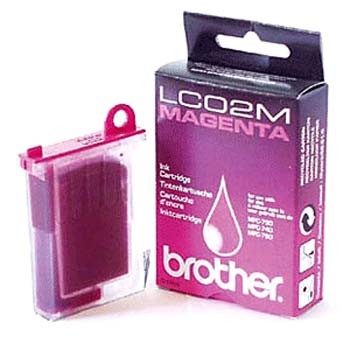 Brother-Patrone LC-02 M magenta,