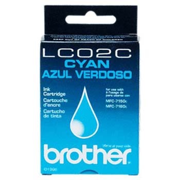 Brother-Patrone LC-02 C cyan,