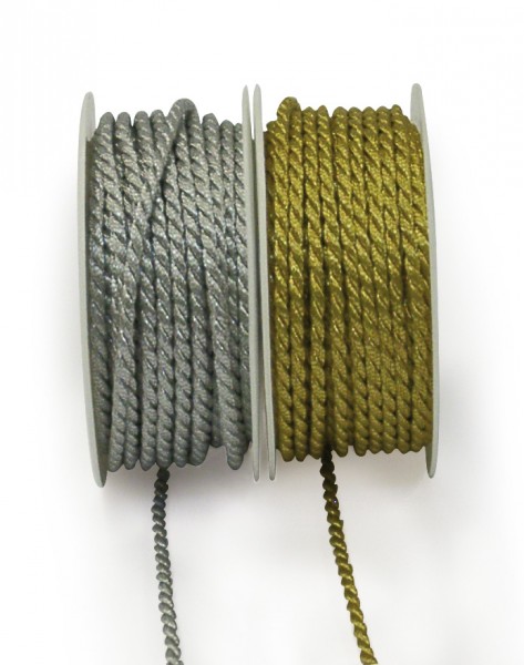Kordel 3m x 2,5mm silber