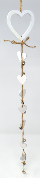 Holzherz zum Hängen mit