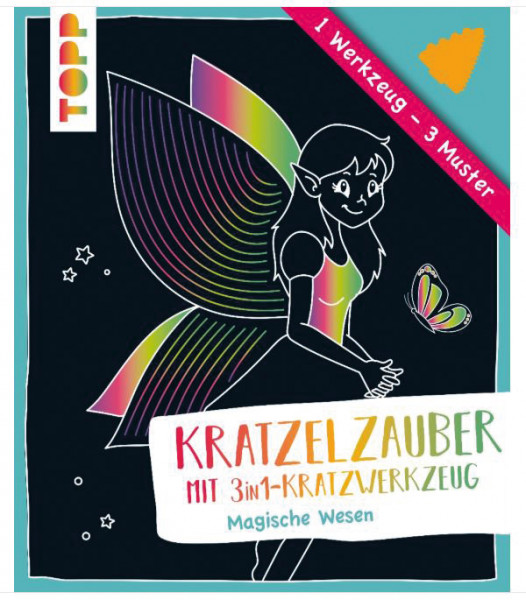 Kratzelzauber mit Kratzwerkzeug