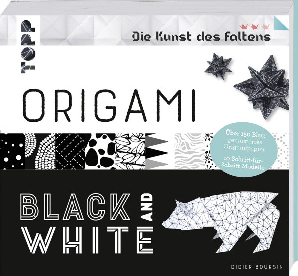 Origami Black & White (die Kunst