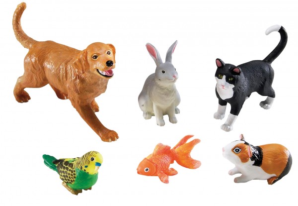 Tierfiguren-Set: Haustiere