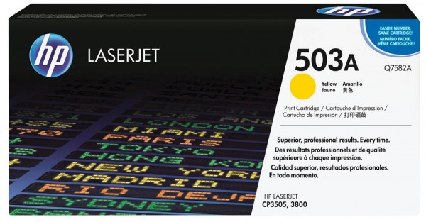 HP Toner Q7582A gelb