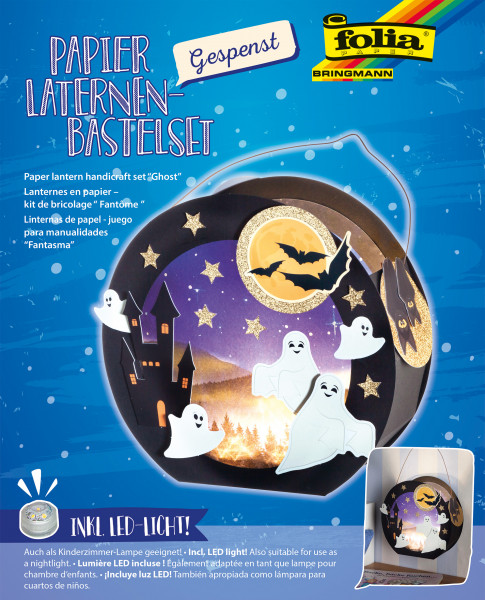 Laternen-Bastelset ”Gespenst”