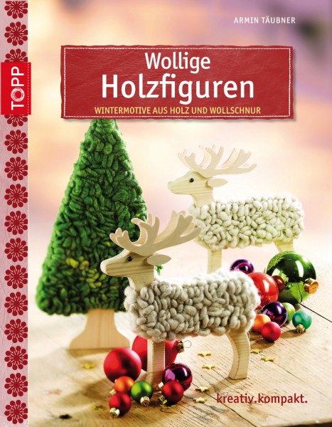 Wollige Holzfiguren