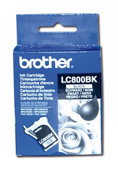Brother-Patrone LC-800 BK schwarz
