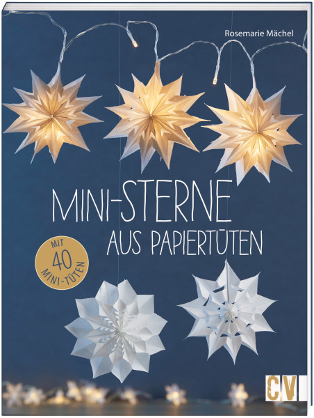 Mini Sterne aus Papiertüten
