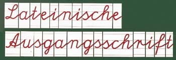 Buchstabensatz LA