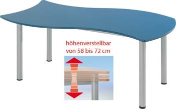 Rechtecktisch Basic I, Tischplatte