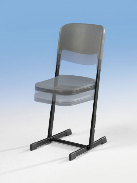 Kufenstuhl Air Chair geschl. Sitz-