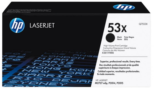 HP Toner Q7553X schwarz