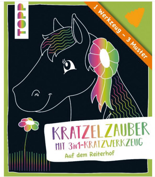 Kratzelzauber mit Kratzwerkzeug