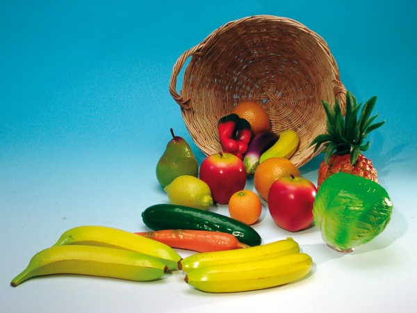 Frucht-/ Gemüse- Shaker im Korb