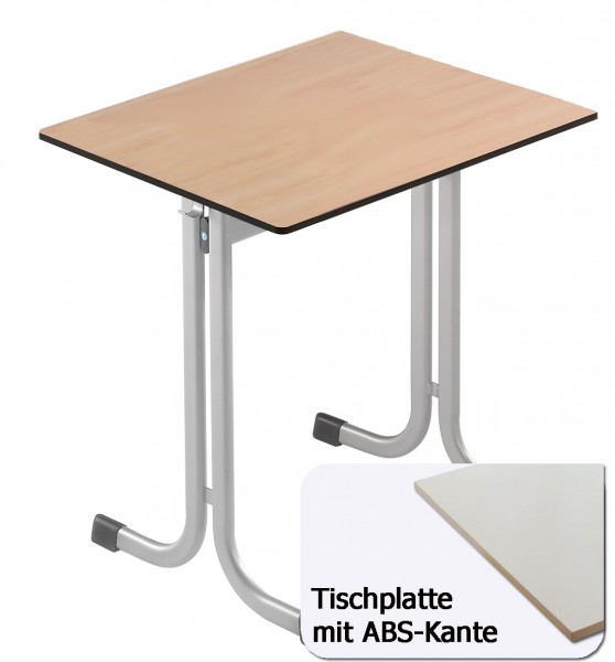 Einertisch Plattengröße: 70x55cm