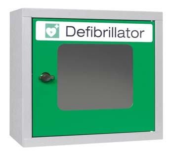 Hängeschrank für Defibrillator