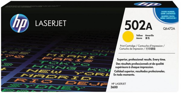 HP Toner Q6472A gelb