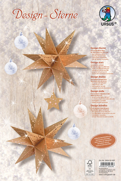Design Sterne 2 Stück
