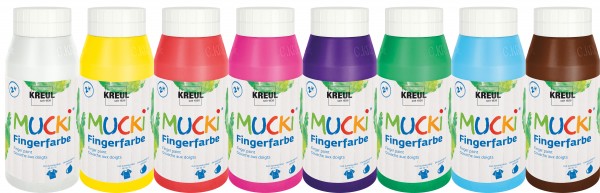 Fingerfarben Mucki Sortiment