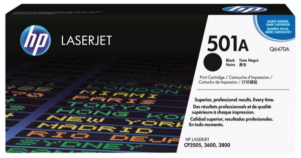 HP Toner Q6470A schwarz