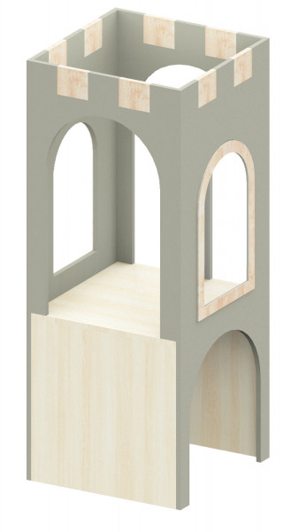 Durchgang Turm mit Tunnel