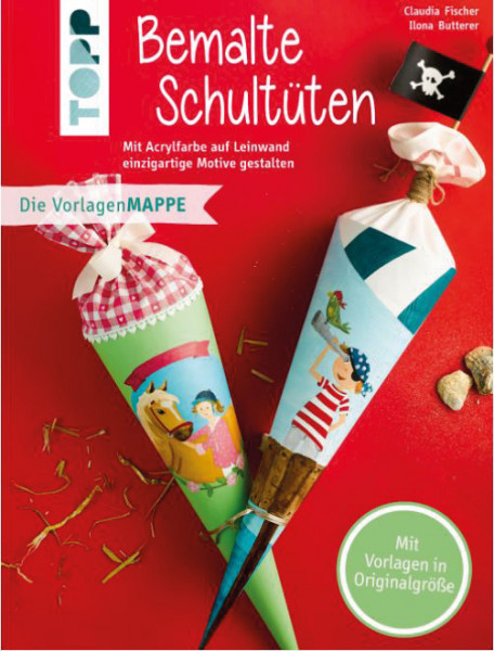 Bemalte Schultüten