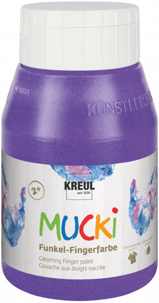 MUCKI Funkel-Fingerfarbe 500ml