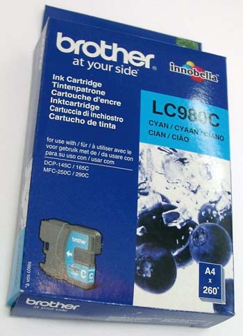 Brother Toner LC-980C cyan