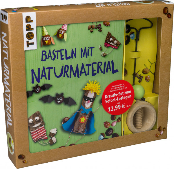 Kreativ-Set: Basteln mit Natur-