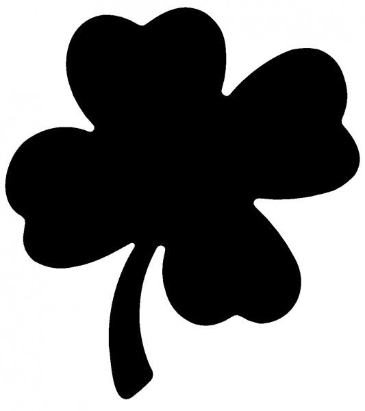 Motiv-Locher groß Kleeblatt