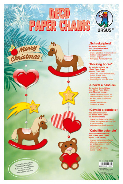 Deko-Ketten Schaukelpferd
