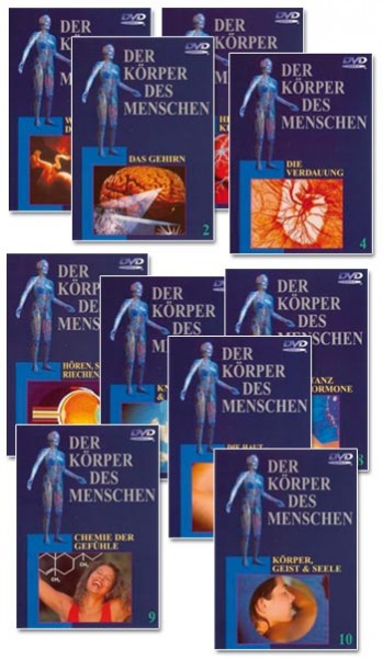 DVD-Paket: Der Körper des Menschen