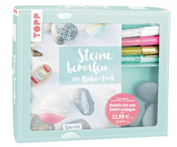 Kreativ-Set Steine bemalen im