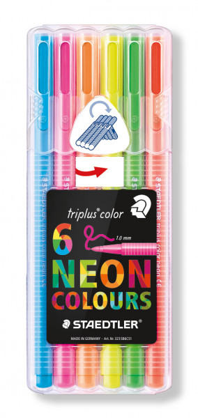 Triplus Fasermaler color neon