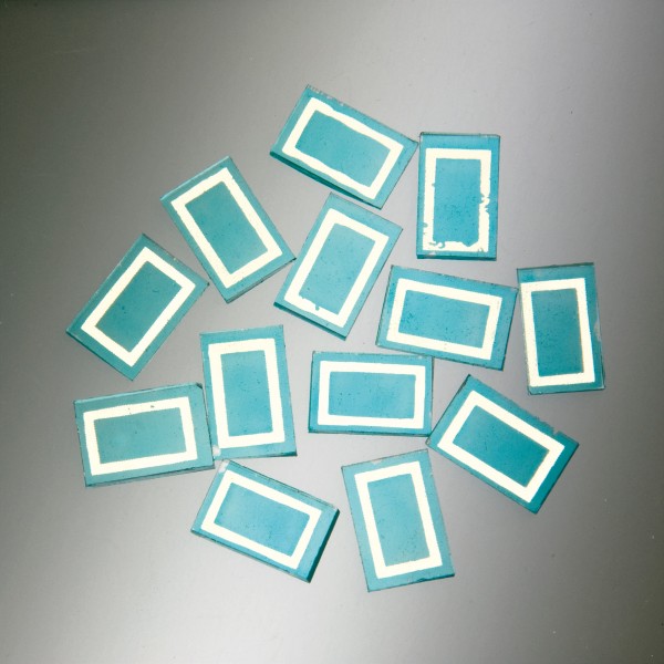 Matrix-Mosaik Rechteck türkis