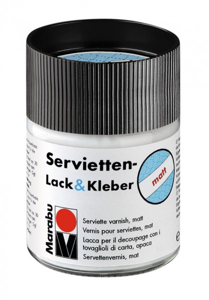 Marabu-Servietten Lack&Kleber 50ml