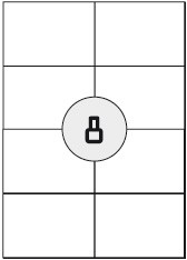 Universal-Etiketten 105x74mm,