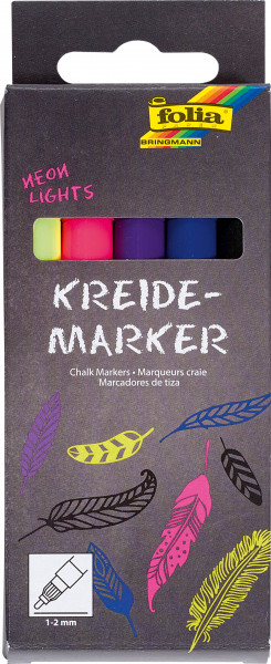 Kreidemarker 5er Set Neon Lights