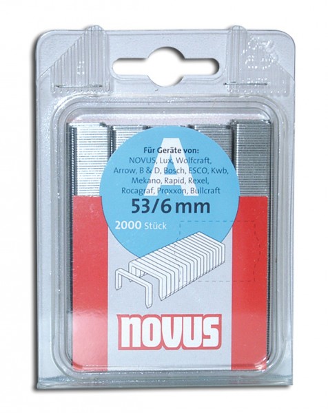 Novus Klammern Typ HK 53/6mm,